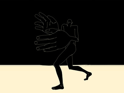 Big hands abstract big hands composition conceptual conceptual illustration design dual meaning figure figure illustration hands hands illustration illustration illustration art laconic lines metaphor metaphoric illustration minimal poster spirited man