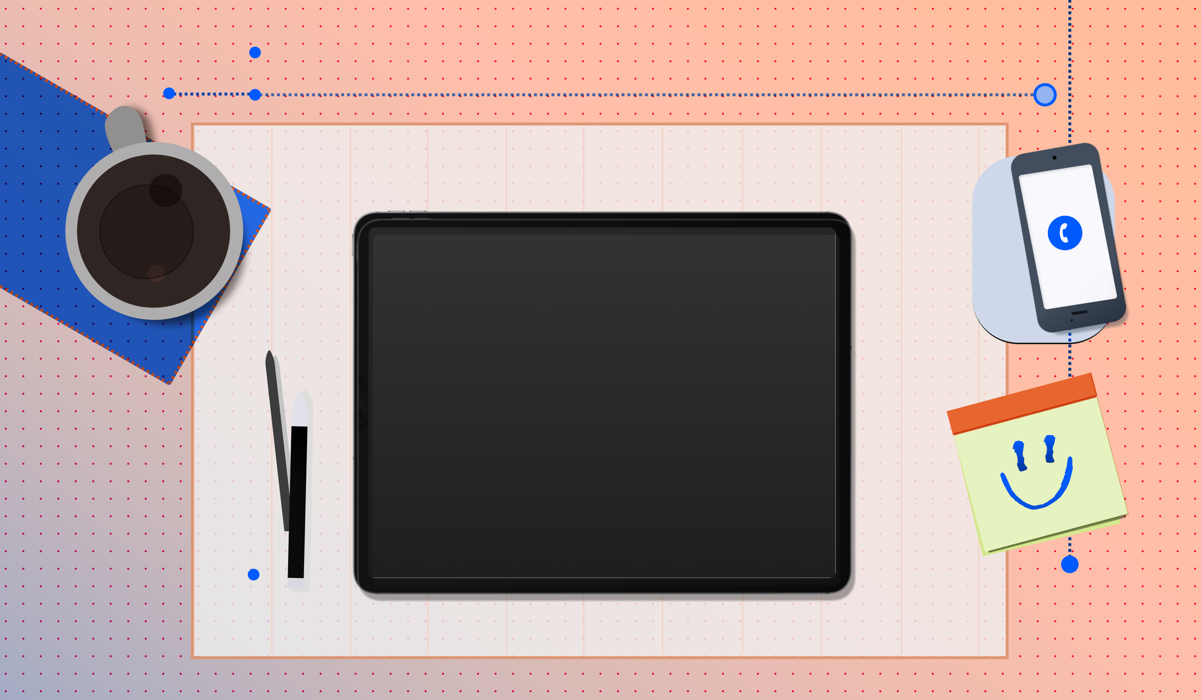 Personal illustration from a time when I got bored. branding colorful design drawings figma flat illustration simple vector