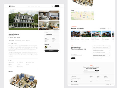 🏡 Property Details Page UI Design booking website bookingdetails cleanuidesign home page design landing page landing page design modernwebui productdesign propertydetailsui propertylistingui propertypagedesign real estate realestateappdesign realestateui realestatewebsite saas website ui design uiuxdesign ux design website design