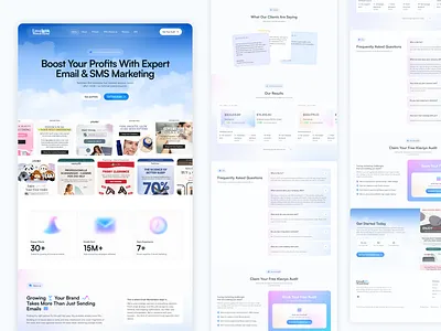 ⬆️ Email Wonderland: The Art of Revenue Growth through Emails 3d branding client success design digital advertising e commerce solutions email campaigns illustration logo marketing automation marketing insights marketing tools retention marketing revenue growth sms marketing ui