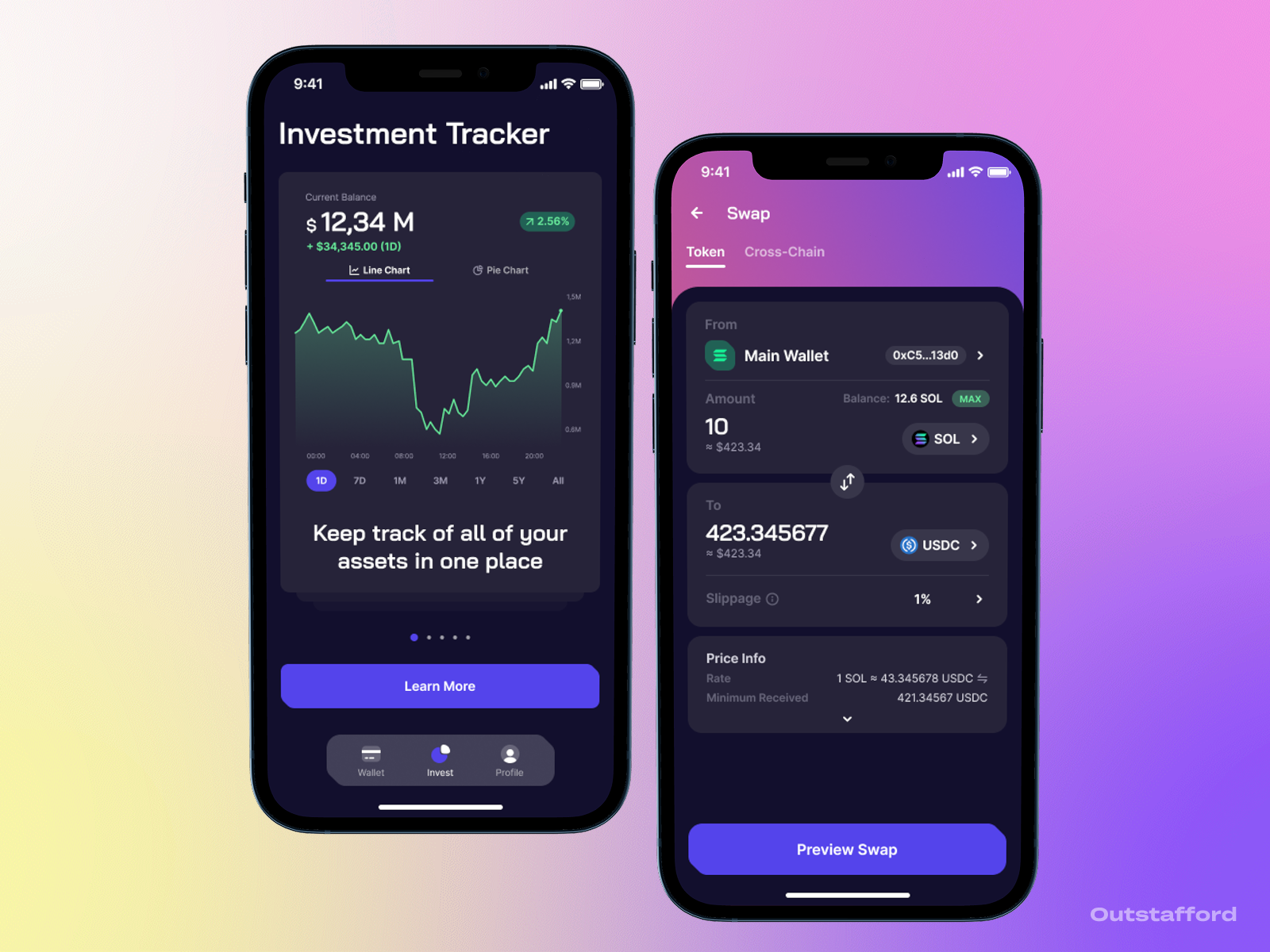 Example of Mobile App UX & UI Design