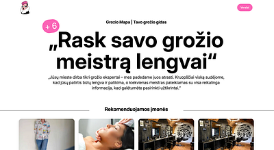 Groziomapa.lt | Jūsų grožio paslaugų žemėlapis Lietuvoje seo web design