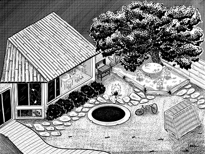 HANGOUTS art artprint branding brush clothing comision custom customillustration customtshirt design digitalart friends gift graphic design holidaygift holidayseason illustration