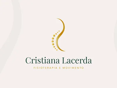 Brand - Physiotherapy - Cristiana Lacerda brand branding design graphic design logo logo design physiotherapy ui