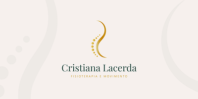 Brand - Physiotherapy - Cristiana Lacerda brand branding design graphic design logo logo design physiotherapy ui