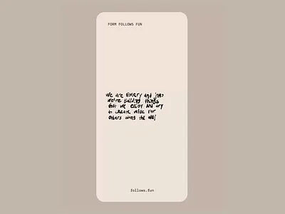 Form Follows Fun — Website v1 app craft crafty mobile ui website