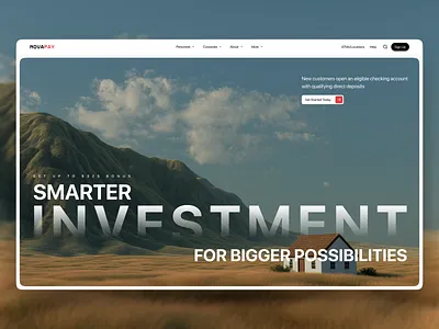 NOVAPAY - Fintech Website Design banking website blockchain crypto finance finance website financial fintech fintech platform fintech startup internet banking investment landing page modern banking online payment saas uiux web design