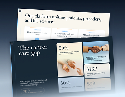 Pitch deck | Brand identity | Health tech branding graphic design mockup pitch deck powerpoint presentation presentation design sales deck slides