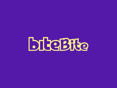 BiteBite – Restaurant Brand Logo & Visual Identity Design bite logo brand brand logo branding chunky logo creative logo fastfood fastfood logo food logo ikhstudio logo minimal logo modern logo playful logo restaurant logo visual identity