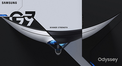 Samsung Odyssey advertising cg cg7days g7 g9 graphic monitor odyssey samsung 월화수목금토일