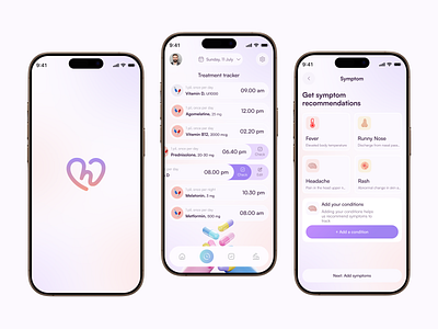 Human Health Tracker Mobile App Design UI/UX app redesign digital health app fitness app habit tracker app health app health monitoring app health tracker app healthapp healthcare app medical medical app medicine app minimal design mobile app mobile app design mobile design mobile health tracker wellness app wellnessapp workout app