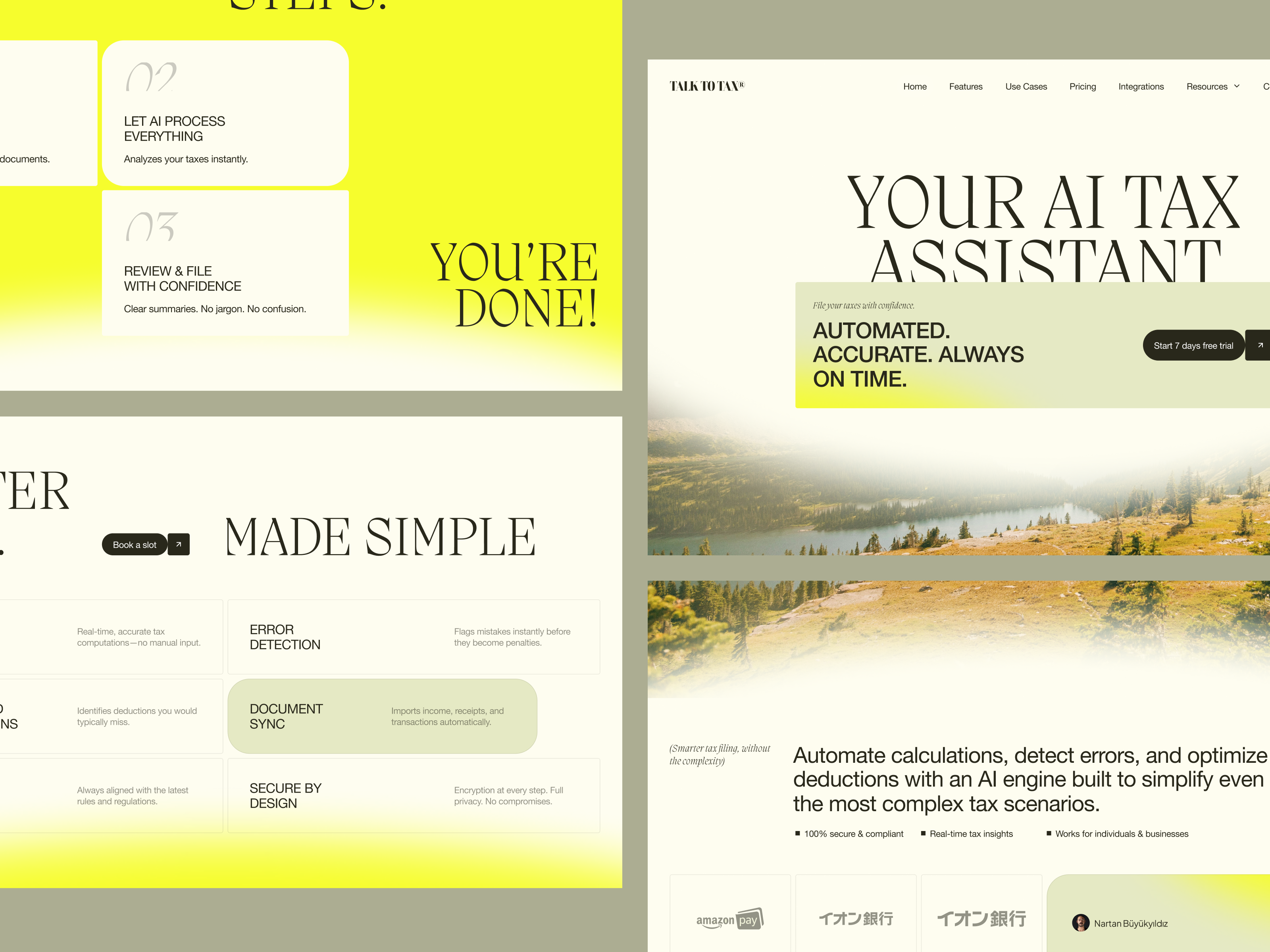 Example of Website Design