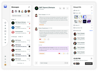 Real-time Messaging Feed UI — Clean, Fast & Ultra-Minimal chat feed ui chat ui chatbot clean ui dashboard ui direct message interface design message application design messaging app messaging feed ui minimal design mobile app design modern ui onboarding product design real time ui ui ux design voice chat web app design whatsapp