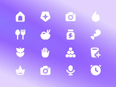 Icon set for Top #10 health-tech product 24px icons app icons filled icons health icons icon icons icons pack icons set line icons mark pixel icons pixel perfect icons product icons sport icons user interface icons