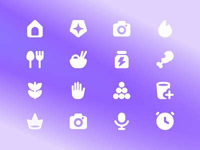 Icon set for Top #10 health-tech product 24px icons app icons filled icons health icons icon icons icons pack icons set line icons mark pixel icons pixel perfect icons product icons sport icons user interface icons