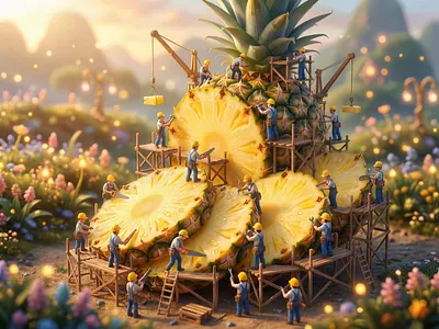 Macro World 3d 3dart 3dcharacter 3ddesign 3dillustration animation illustration mp4 ui