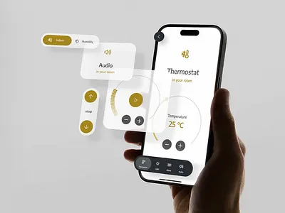Smart Room Control - Mobile UX for Modern Hospitality 🛏️ 📱 air conditioning appdesign codahead creativeprocess designprocess dribbble hospitalitydesign hotelapp hoteltech mobileappdesign mobileui smartdesign smartroom uidaily uidesign uxcase uxdaily uxdesign uxtoday uxtrends