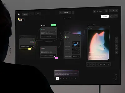 PicGen SaaS - Image Generator Dashboard admin ai app b2b creation crm dashboard design generation image mobile product saas service software tool ui ux web web app