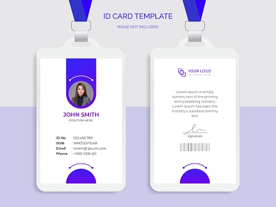 Modern corporate office employee id card designs business id card corporate id card employee card employee id employee id card id card id card design id card design template id card ideas id card mockup id card template id cards identity modern id card office employee id card office id card office identity pass card vector design visiting card