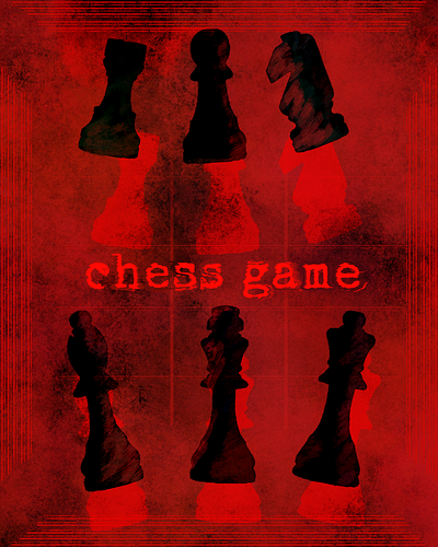 Chess Game Logo Design 2d branding concept concept design logo poster