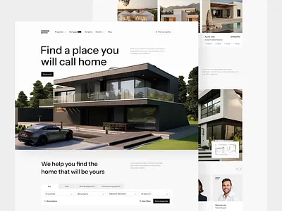 Real Estate Website Design animation apartment estate estate platform property booking property management real real estate real estate platform real estate web design real estate website realestate realtor rental platform web web design