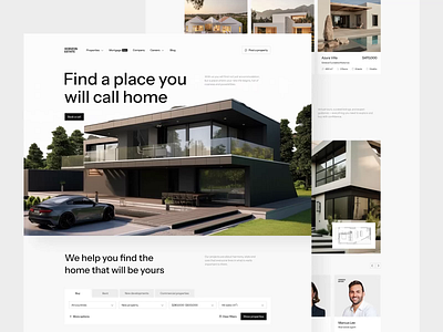 Real Estate Website Design animation apartment estate estate platform property booking property management real real estate real estate platform real estate web design real estate website realestate realtor rental platform web web design