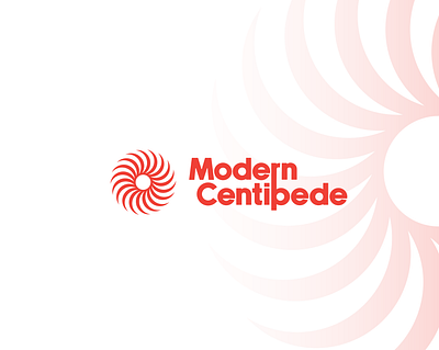 Modern Centipede adobe branding graphic design illustration logo