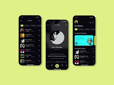 Music Daily UI #009 app branding dailyui design graphic design illustration logo ui ux vector