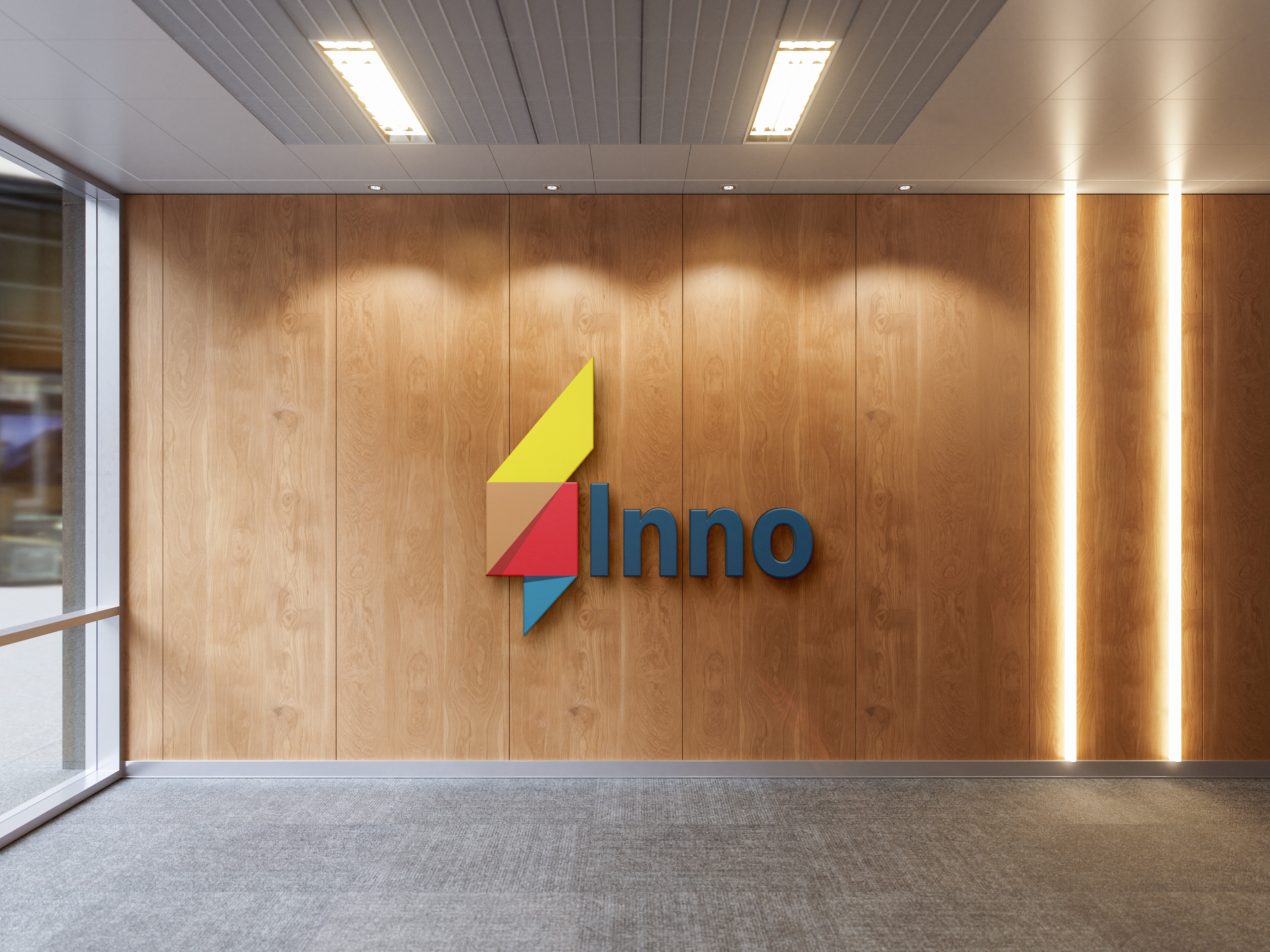 Inno-Logo-Design 3d animation branding graphic design logo motion graphics ui