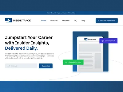 SAAS Hero Section UI Design | Landing Page design header design hero section design landing page desing saas tech landing page ui design website design
