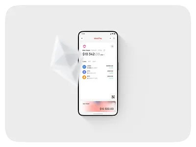 Wallet clean crypto minimal ui wallet web3