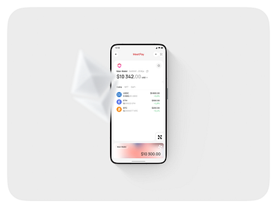 Wallet clean crypto minimal ui wallet web3
