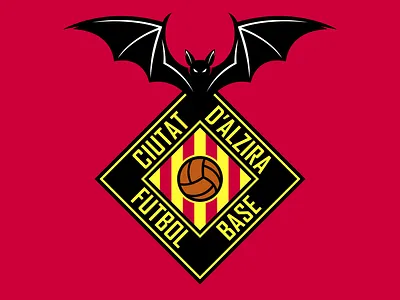 Ciutat d’Alzira — Modern Badge Redesign badge crestdesign dribbble footballlogo heritagebranding identitydesign logo logodesign modernlogo sportbranding vectorart
