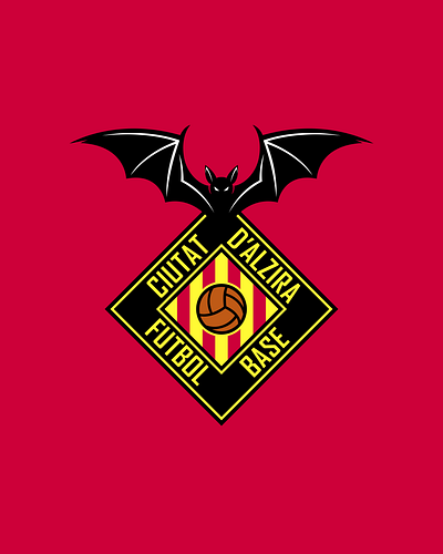 Ciutat d’Alzira — Modern Badge Redesign badge crestdesign dribbble footballlogo heritagebranding identitydesign logo logodesign modernlogo sportbranding vectorart