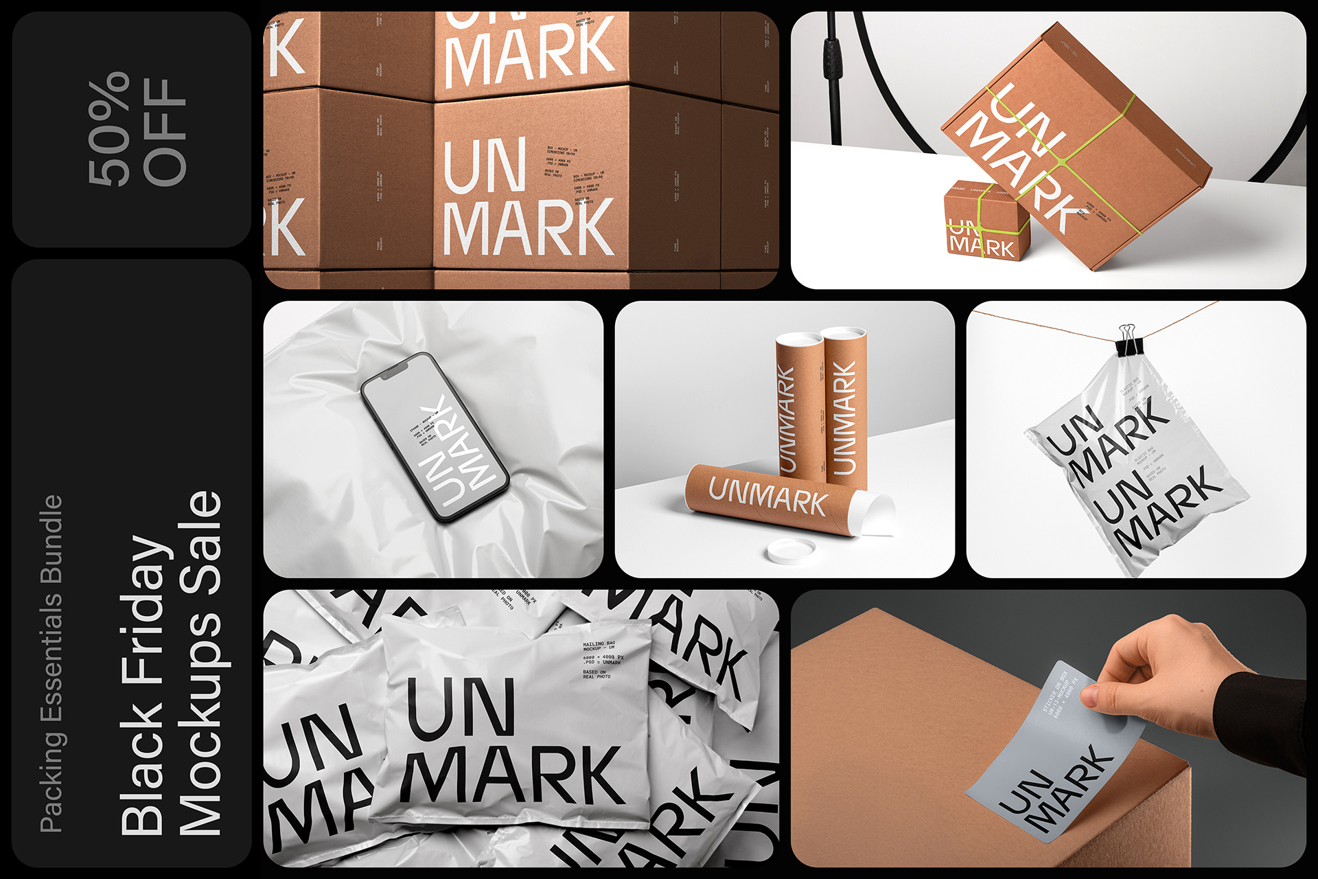 Packing Mockups Assentials 3d animation branding design download free freebie graphic design illustration logo mockup mockup cloud mockupcloud motion graphics ui