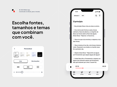 Nova Bible app bible landing page mobile first ui design uidesign website