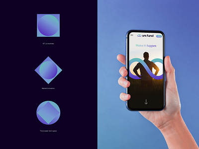 uni.fund - Logo Redesign branding business cards funding logo redesign