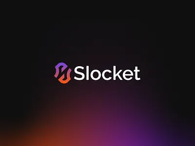 Slocket Logo Design brand brand identity brand logo brandidentity branding design gradient logo letter s logo logo logo branding logo design logo identity logo type logodesign s logo saas logo slocket tech brand tech logo technology logo