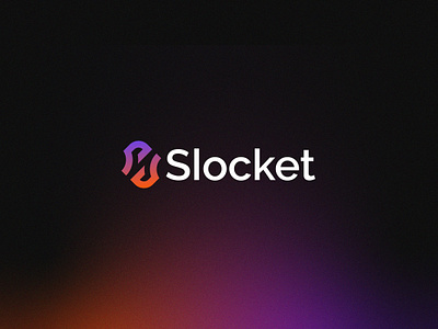 Slocket Logo Design brand brand identity brand logo brandidentity branding design gradient logo letter s logo logo logo branding logo design logo identity logo type logodesign s logo saas logo slocket tech brand tech logo technology logo