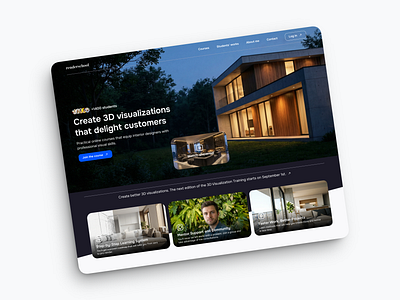 RenderSchool - Visualization Courses design graphic design ui web