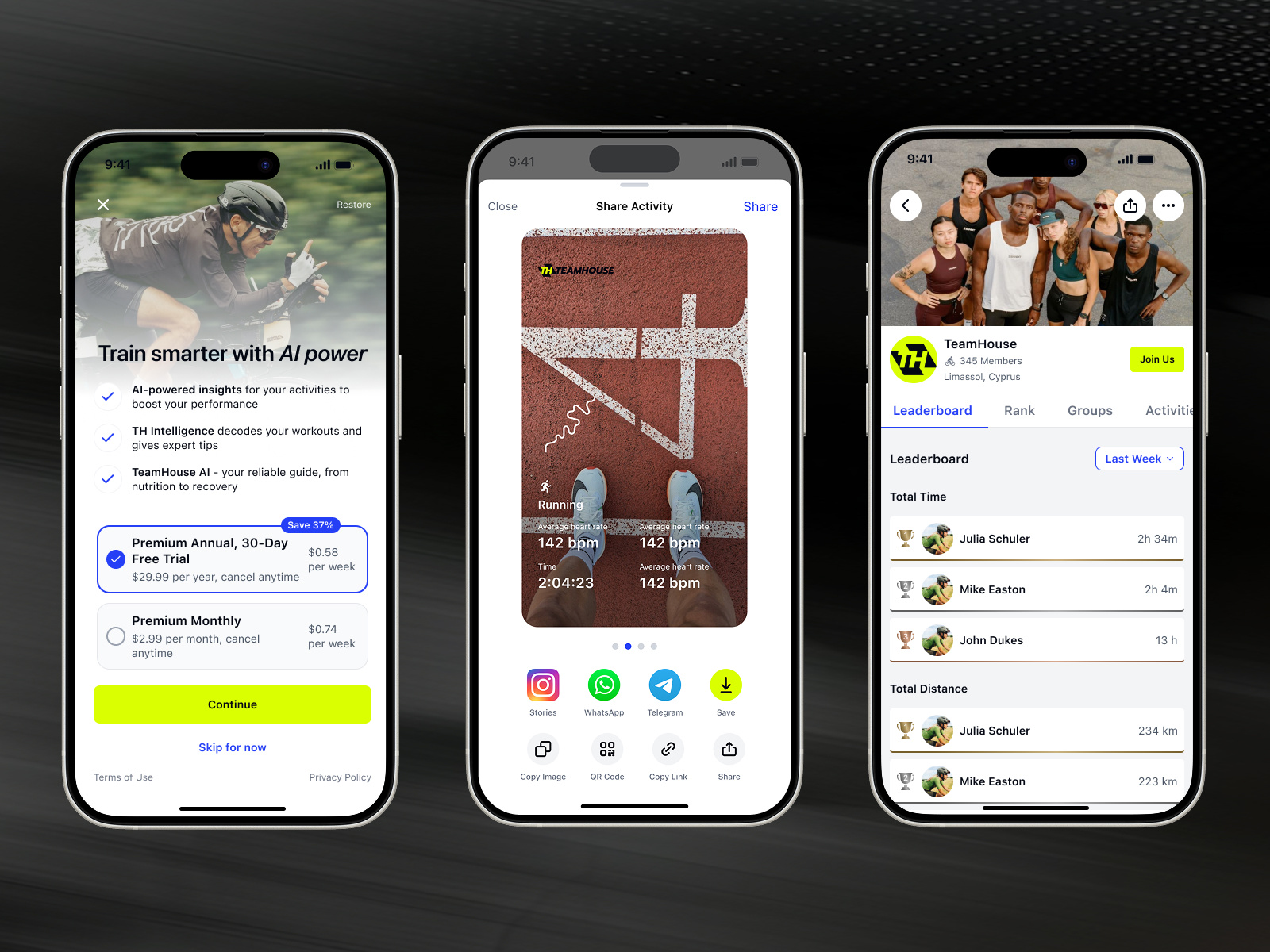 Example of App Concept (3 Key Screens)