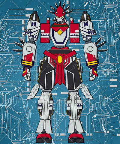 Mecha Datu Design adobe photoshop android art artist asian blueprint character design comics design digital art drawing filipino illustration mecha mechanical mixed media pacific robot tribal warrior