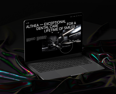 Elite Dental Clinic Website — Minimal, Bold & Profound Interface branding design graphic design illustration landing logo ui uiux web design webflow