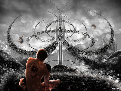 ˗ˏˋ 𝐈 𝐑 𝐎 𝐍 𝐒 𝐀 𝐍 𝐃 ˎˊ˗ black boy echo gay graphic design gray grey illustration iron sand ironsand magnet magnetic metal particle photoshop queer ripple sound tuning fork vibration