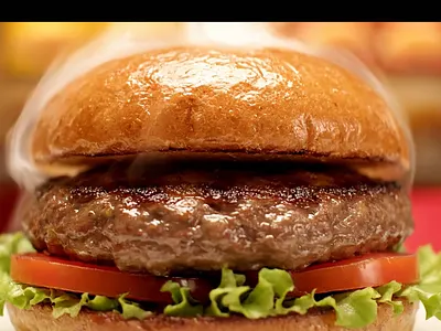Artificial Intelligence AI Generated Commercial Video for Burger ai commercial aicreation aigeneratedvideo aivideo artificial intelligence artificialintelligence creativetech futureofcontent gemini veo3 videooftheday
