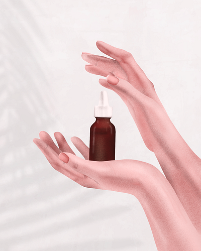 Soft Touch Series digital painting graphic design illustration procreate