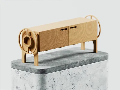 Legacy Format 3d 3d animation blender blender3d cabinet cupboard document documents furniture illustration interior isometric isometric illustration paper papers wood