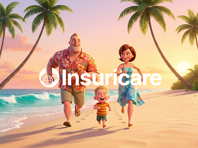 Insuricare 3d ai branding insurance mr incredible the incredibles uxui web design