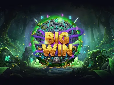 Slots game design, big win betting bitcoin casino characters crypto casino design gambling game ui igaming illustration odds online casino slots slots game design slots ui ui