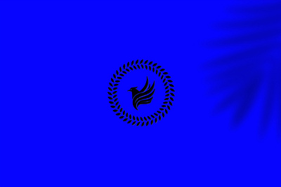 ROYAL BLUE FEATHERBIRD 3dlogo blue logo brandidedntity branding modern logo premium logo skybird